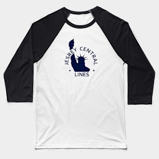 Central Railroad of New Jersey Baseball T-Shirt